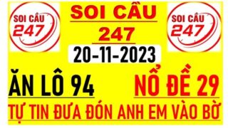 Chuyên Gia Soi Cầu 247 XSMB 20-11-2023 /Soi Cầu Miền Bắc /Soi Cau Xsmb /Soi Cầu Lô / Soi Cầu 247