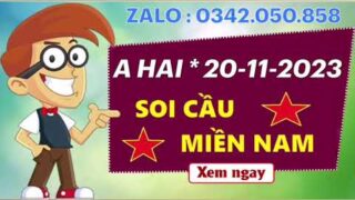 Soi Cầu Miền Nam/Soi cầu anh hai ngày 20-11-2023,soi cầu miền nam anh hai ăn thông rực rỡ mỗi ngày