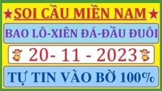 XSMN Miền Nam – Trực tiếp Xổ Số Miền Nam – KQXS Miền Nam ngày 20/11/2023, KQXS Hôm Nay, XSMN, XSKT